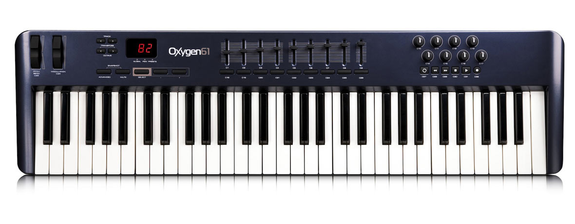 M-AUDIO Миди-клавиатура Oxygen 61 MK3