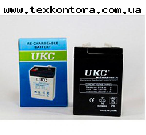 UKC Аккумуляторная батарея 6В 4Ач