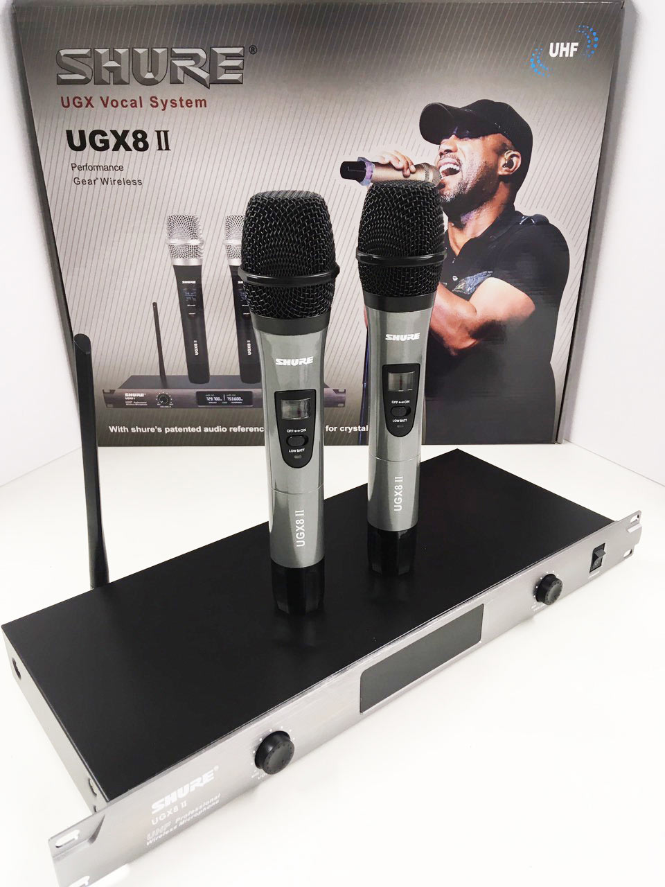 UKC Беспроводные микрофоны UGX8 II - 2 радиомикрофона