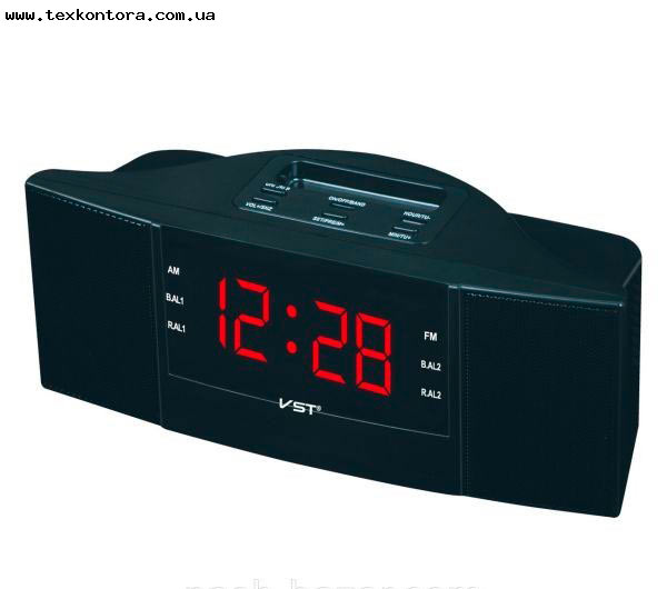 VST Радио-часы с будильником 907