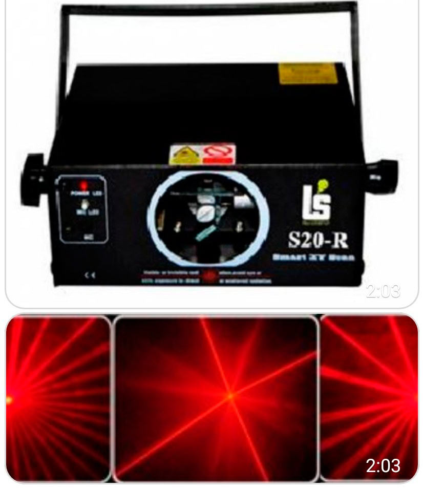 Light Studio Лазер для дискотек S20R