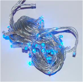 SHINP Гирлянды светодиодные led 100 blue