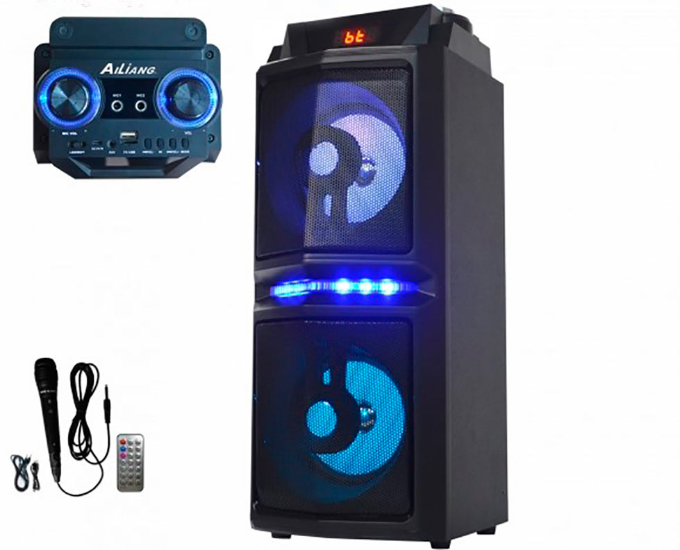 Ailiang Акустические системы автономные Ailiang AL3592DT Колонка с микрофоном Bluetooth USB FM art.565347
