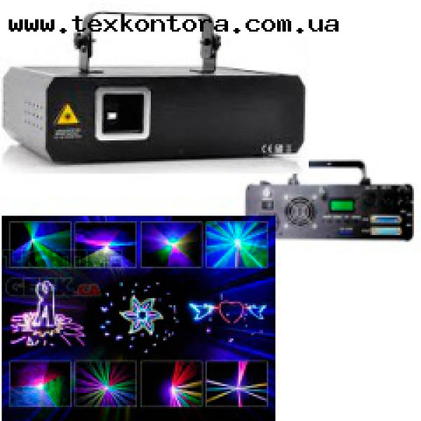 BIG Лазер для клубов, дискотек BESDCARD400RGB