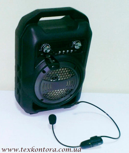 UKC Громкоговоритель Bluetooth, USB, FM BS12, автономная акустика на аккумуляторе