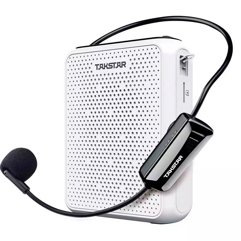 Takstar Поясной мегафон Takstar E300W для экскурсоводов с беспроводным микрофон на голову