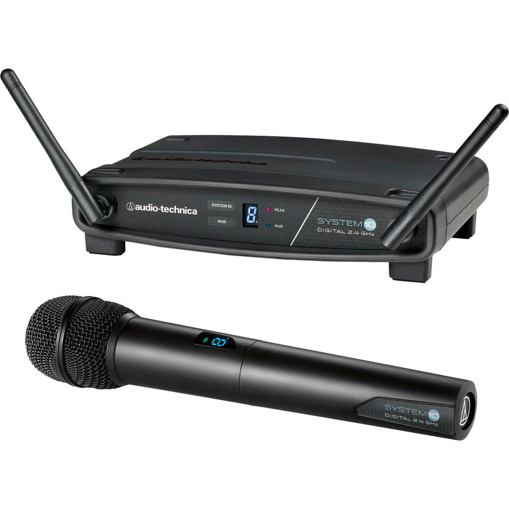 Audio-Technica Радиосистема цифровая System 10 ATW-1102 с ручным микрофоном