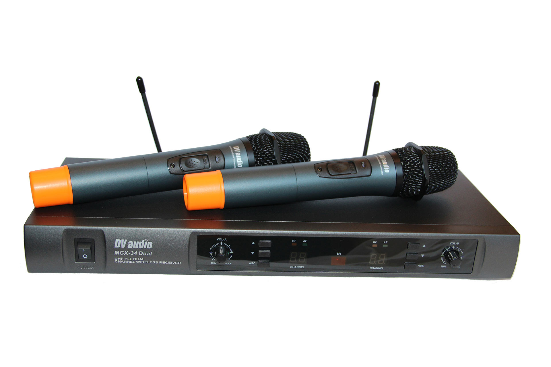 DV Audio Радиосистема DV Audio MGX34 Dual с двумя микрофонами art.519266