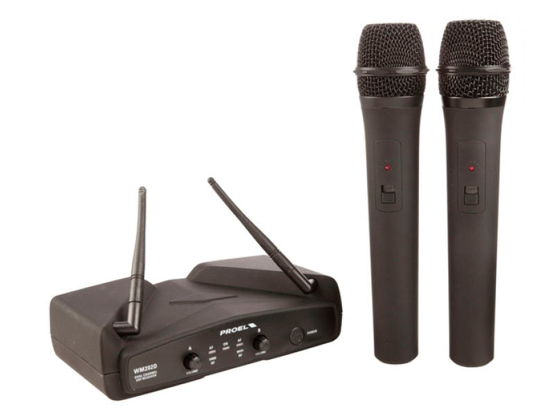 PROEL Радиосистема 2 микрофона WM202DM