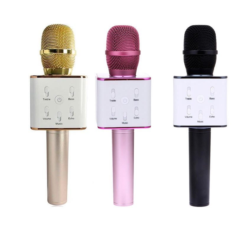 UKC Микрофон Караоке Q7 встроенная акустика USB