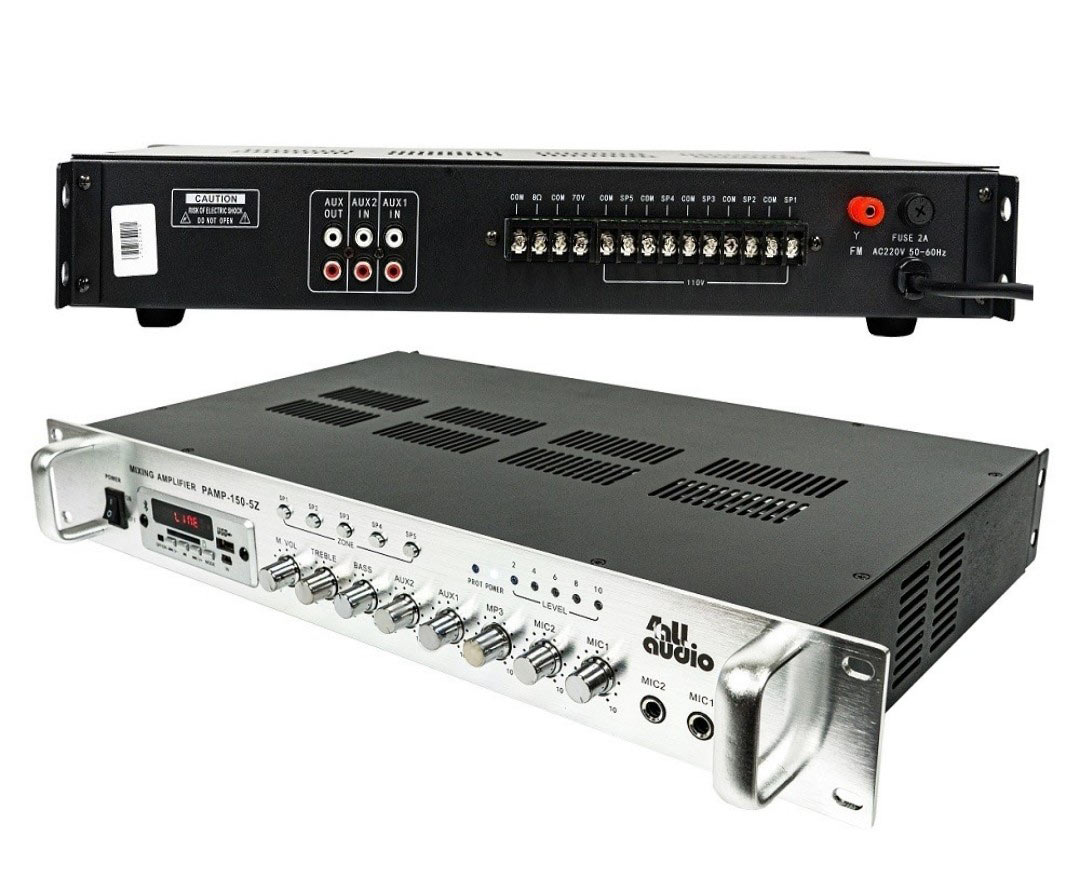 4All Audio Трансляционный усилитель PAMP-150-5Z MP3 проигрыватель
