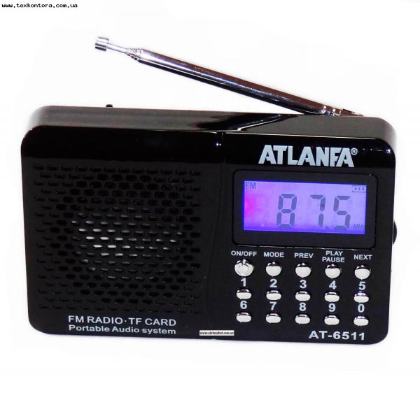 Atlanfa Мобильная акустика USB AT-6511