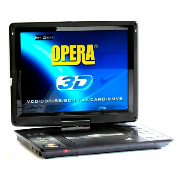 Портативний DVD плеєр. DVD tv. Телевізори з DVD. Авто телевізори з USB
