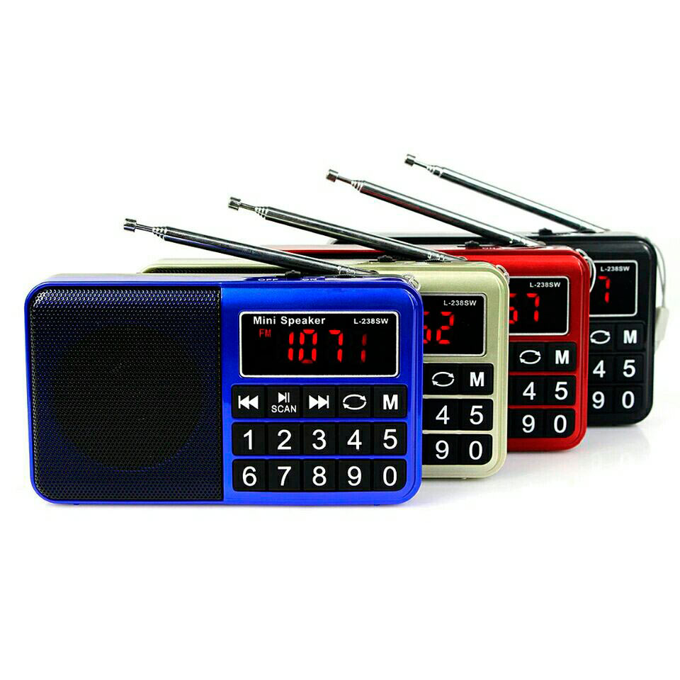 TIVDIO Радиоприемник USB L-238SW MP3