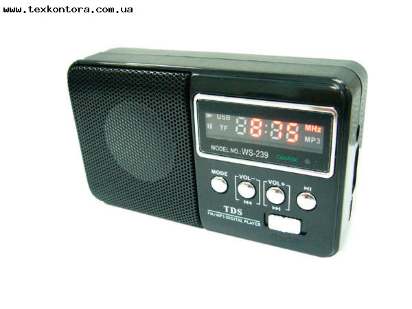 Atlanfa Радиоприемник с USB, FM WS-239