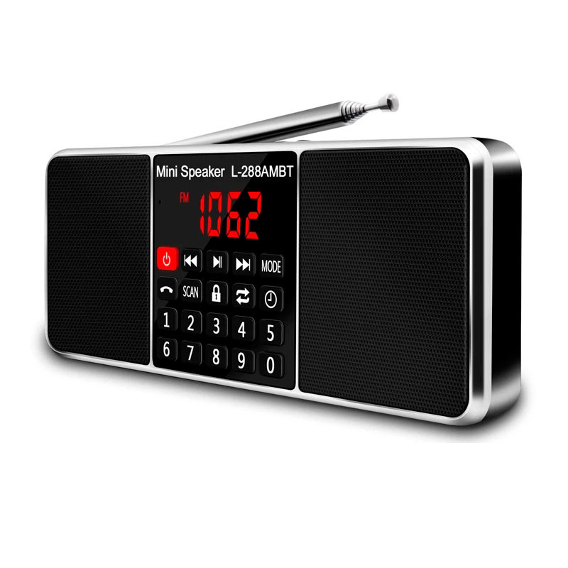 Euroline Радиоприемник L-288AMBT цифровое радио с Bluetooth/USB/SD плеером