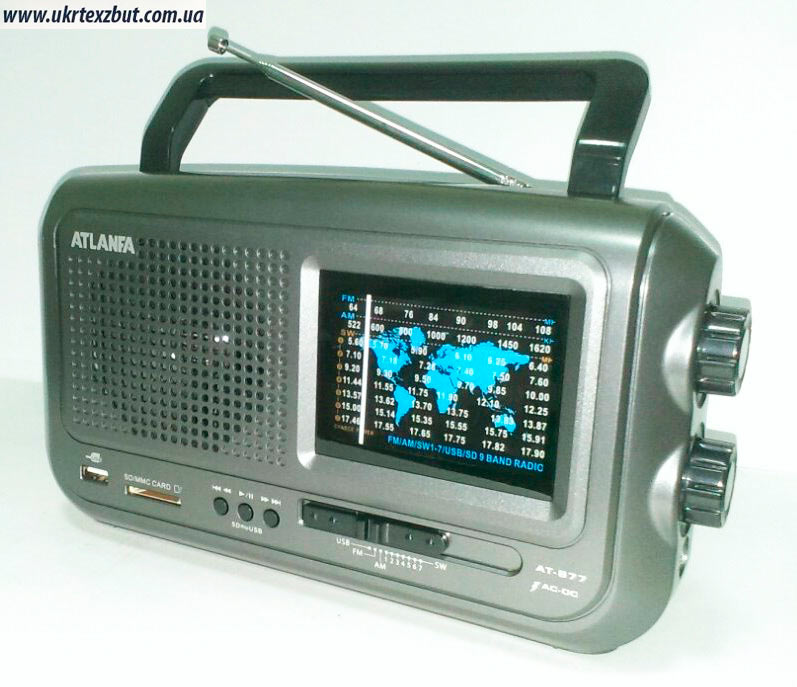Atlanfa Радиоприемник всеволновой AT-877