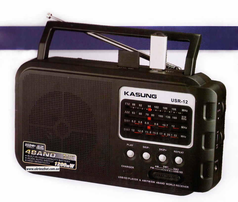 Atlanfa Радиоприемник USB USR-12