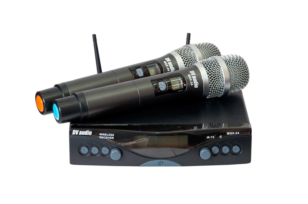 DV Audio Радиосистема DV Audio MGX24H Dual с двумя микрофонами art.519264
