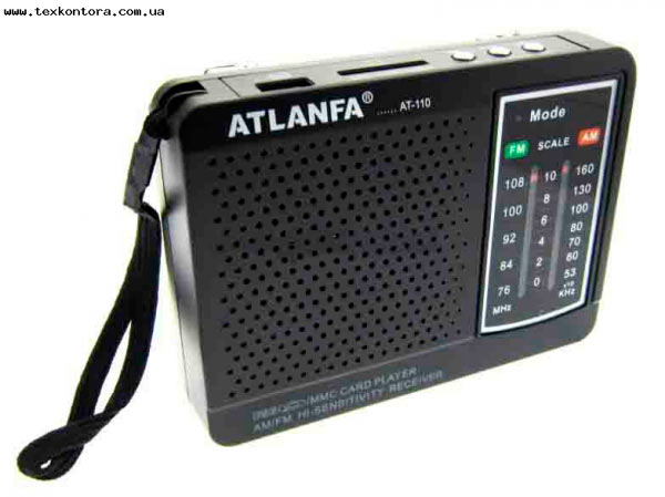 Atlanfa Радиоприемник USB AT-110