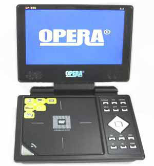 Opera DVD tv портативный OP908