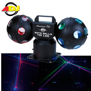 American Audio Светомузыка Roto Balls Tri LED
