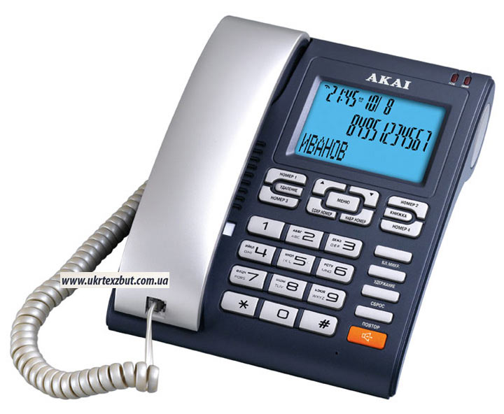 AKAI Телефон офисный с определителем номера AT-A25CJ