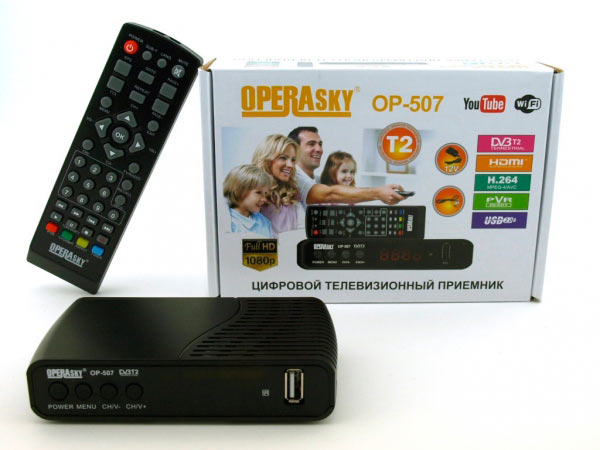 Opera Тюнер Т2 OPERAsky OP-507 DVB-T2