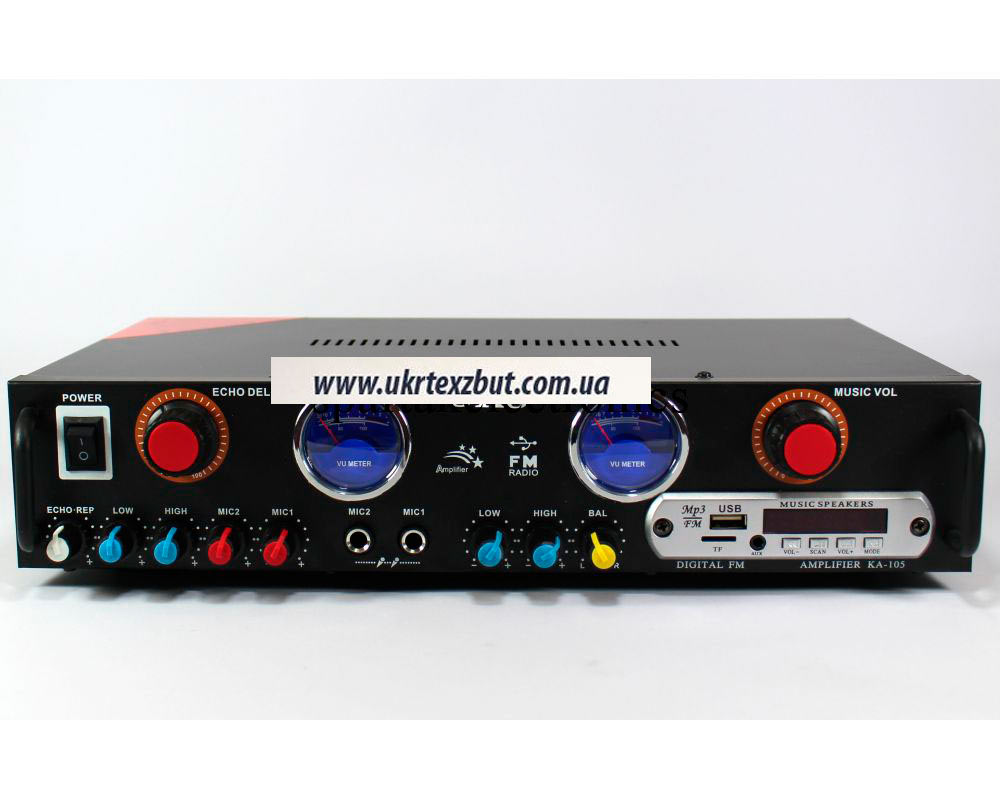 AMC Микшерный пульт с усилителем AMP 105 USB FM