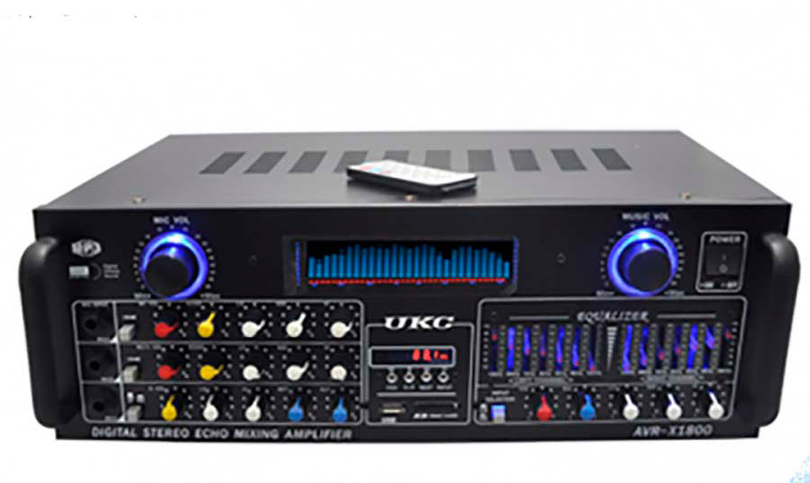 UKC Підсилювач потужності мікшерний пульт AMP 1800